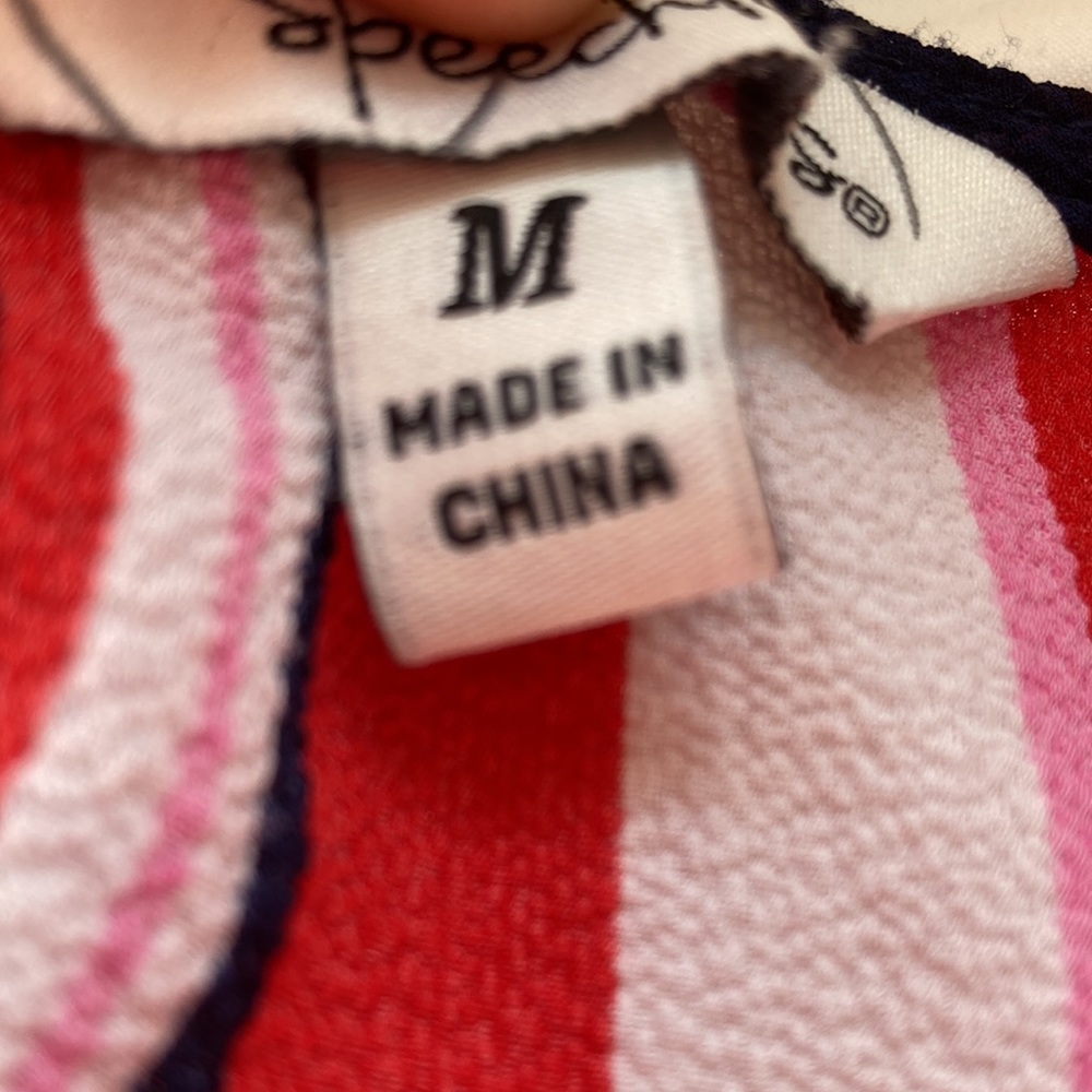 Striped Mini Dress - Picture 2 of 4